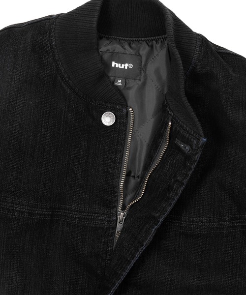HUF(ハフ)の「HUF eightynine BOMBER JACKET(ブルゾン・メンズ・ブラック/オリーブ・S/M/L/XL)」の13枚目の写真