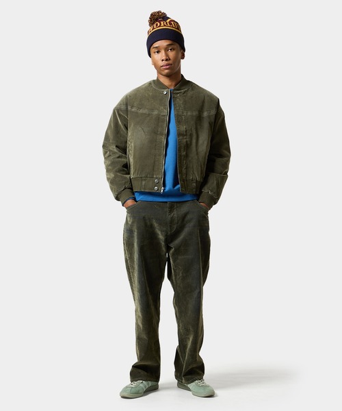 HUF(ハフ)の「HUF eightynine BOMBER JACKET(ブルゾン・メンズ・ブラック/オリーブ・S/M/L/XL)」の10枚目の写真