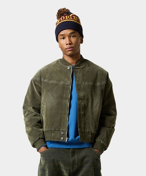 HUF(ハフ)の「HUF eightynine BOMBER JACKET(ブルゾン・メンズ・ブラック/オリーブ・S/M/L/XL)」の22枚目の写真