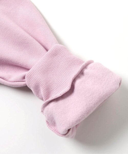 algy（アルジー）の「【あったか】裏起毛 肩フリルトレーナー（スウェット・キッズ・ピンク/オフホワイト/チャコール・MEDIUM/XX-SMALL/X-SMALL/SMALL）」の11枚目の写真