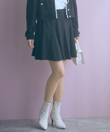 marun | <大きいサイズ>ショート丈フレアスカート marun(スカート)