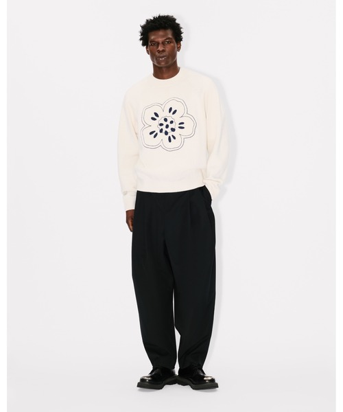 KENZO（ケンゾー）の「'Boke Flower' エンブロイダリー ウール ジャンパー（その他トップス・メンズ・ホワイト系その他・SMALL/LARGE/MEDIUM）」の5枚目の写真