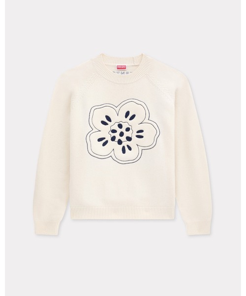 KENZO（ケンゾー）の「'Boke Flower' エンブロイダリー ウール ジャンパー（その他トップス・メンズ・ホワイト系その他・SMALL/LARGE/MEDIUM）」の6枚目の写真