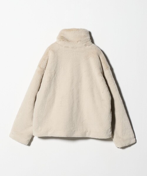 A DAY IN THE LIFE UNITED ARROWS(アデイインザライフユナイテッドアローズ)の「フェイクファー スタンドカラーブルゾン <A DAY IN THE LIFE>(ブルゾン・レディース・ナチュラル/ライトグレー/モカ・FREE)」の10枚目の写真