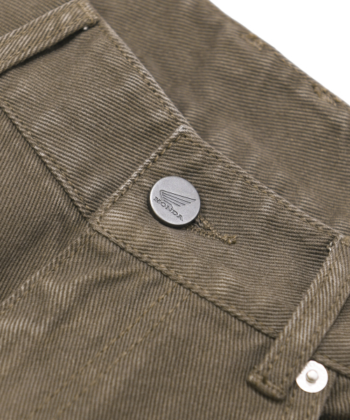 PHYPS MOTORCYCLE(フィップスモーターサイクル)の「Vintage Old Denim Pants Brown(デニムパンツ・レディース・その他・LARGE/X-LARGE/SMALL/MEDIUM)」の4枚目の写真