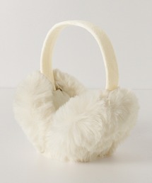 ALWAYS GOOD TIME | シンプルフェイクファーイヤーマフ／防寒・あったか耳あて　折り畳み可能（ユニセックス）(イヤーマフ)