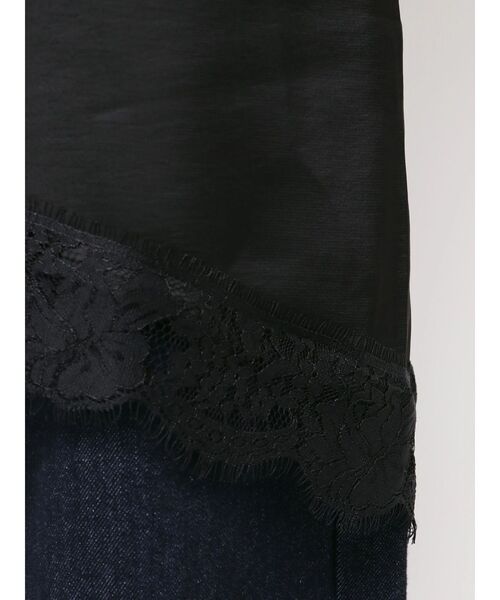 Ungrid（アングリッド）の「レースデザインキャミ（キャミソール・レディース・その他1/オフホワイト/ブラック・FREE）」の10枚目の写真