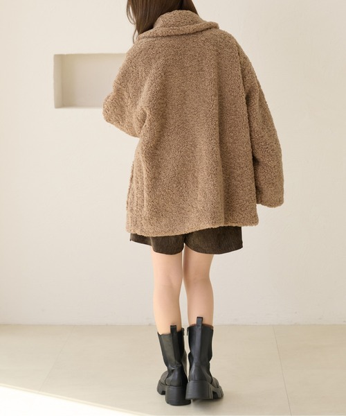 apres jour clair】ダッフルボアコート（ダッフルコート）｜apres jour