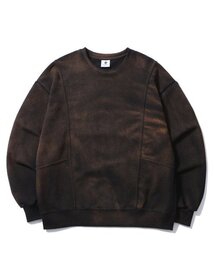 SEARCH410（サーチ410）の「Dirty washing sweatshirt black（スウェット）」