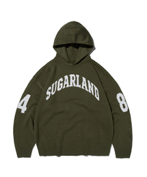 SUGARLAND KNIT HOODIE [KHAKI]
