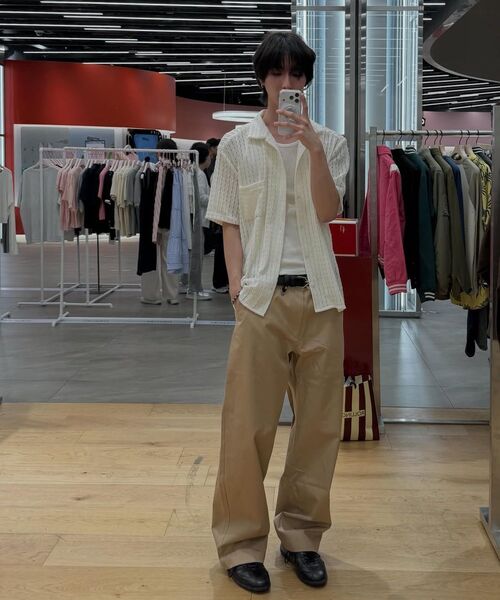 ROLLINGSTUDIOS（ローリングスタジオ）の「STRAIGHT CHINO PANTS COTTON TWILL DEEP BEIGE（その他パンツ・メンズ・その他・SMALL/MEDIUM/LARGE）」の3枚目の写真