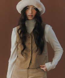 HOWUS（ホワス）の「BOYDEN VEST (BEIGE)（ベスト）」