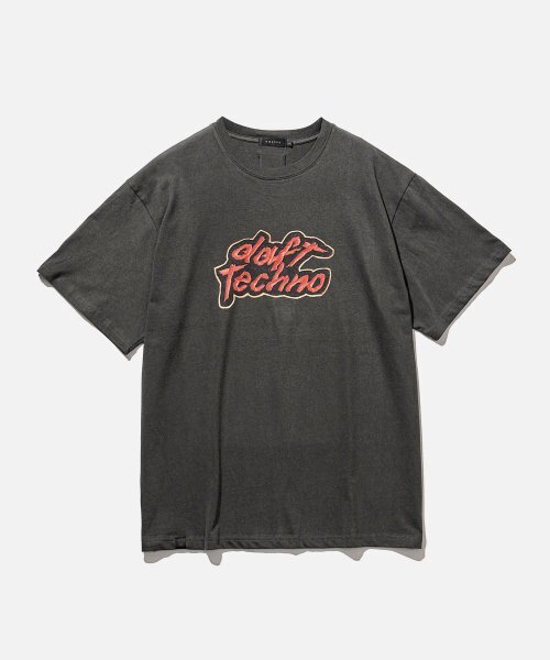 VASTIC(バスティック)の「ダフトテクノTシャツ_チャコール(Tシャツ/カットソー・メンズ・その他・MEDIUM/X-LARGE/LARGE)」の2枚目の写真