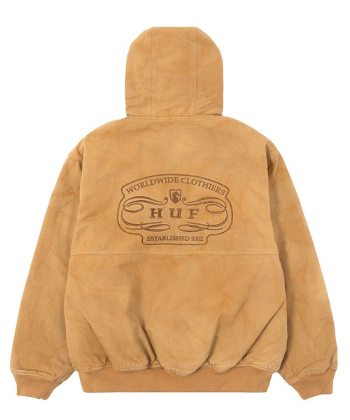 WORLDWIDE CLOTHIERS HOODED JACKET（その他アウター）｜HUF（ハフ）の