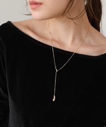 Bab | タイニードロップロングネックレス(ネックレス)