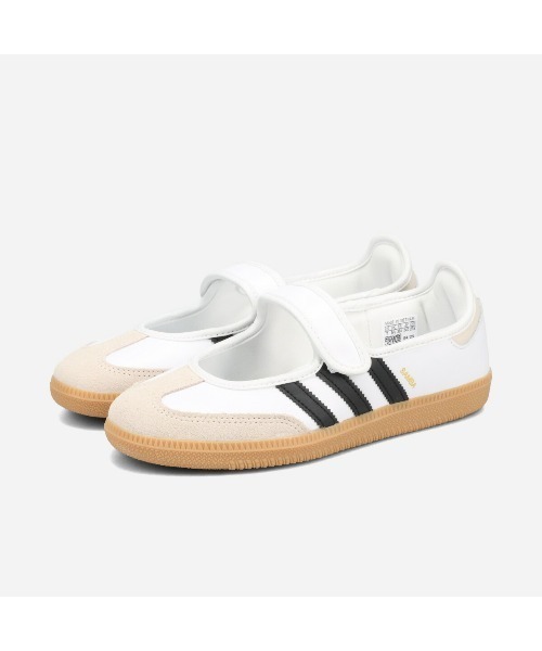 adidas Originals(アディダスオリジナルス)の「adidas SAMBA JANE W / アディダス サンバ ジェーン ウィメンズ / JR1402(スニーカー・レディース・ホワイト・25.5cm/25cm/24.5cm/24cm/23.5cm/23cm/22.5cm)」の1枚目の写真