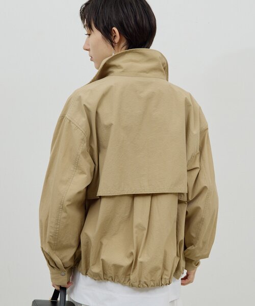 GALLARDAGALANTE ガリャルダガランテ ベージュブルゾンアウター GALLARDAGALANTE｜ガリャルダガランテのジャケット/アウター（ベージュ