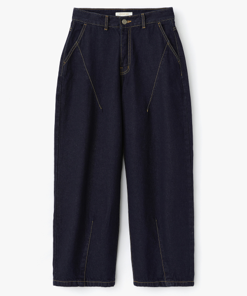 COFWI(コフウィー)の「ピンタックデニムパンツインディゴ(デニムパンツ・メンズ・その他・1(S)/2(M)/3(L))」の2枚目の写真