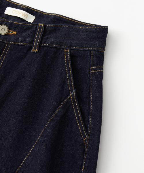 COFWI(コフウィー)の「ピンタックデニムパンツインディゴ(デニムパンツ・メンズ・その他・1(S)/2(M)/3(L))」の6枚目の写真