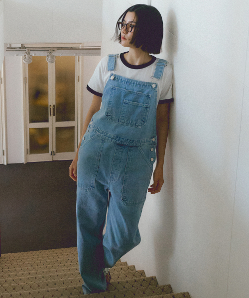 REORG(リオルグ)の「ASP DENIM OVERALL BLUE(サロペット/オーバーオール・レディース・その他・FREE)」の1枚目の写真