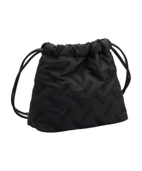 バイアスロゴ刺繍 ミニトート（トートバッグ）｜MARY QUANT（マリー