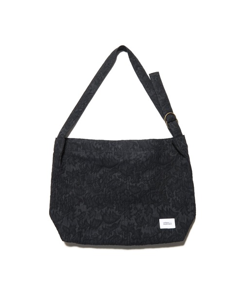 uniform experiment(ユニフォームエクスペリメント)の「JACQUARD SHOULDER BAG(ショルダーバッグ・メンズ・ブラック・FREE)」の1枚目の写真