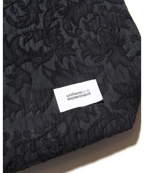 uniform experiment(ユニフォームエクスペリメント)の「JACQUARD SHOULDER BAG(ショルダーバッグ・メンズ・ブラック・FREE)」の6枚目の写真