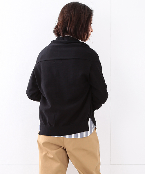 BEAMS BOY(ビームスボーイ)の「BEAMS BOY / 12ゲージ フジヤマ カーディガン 16SS(カーディガン/ボレロ・レディース・ブラック/カーキ/ロイヤルブルー・ONE SIZE)」の21枚目の写真