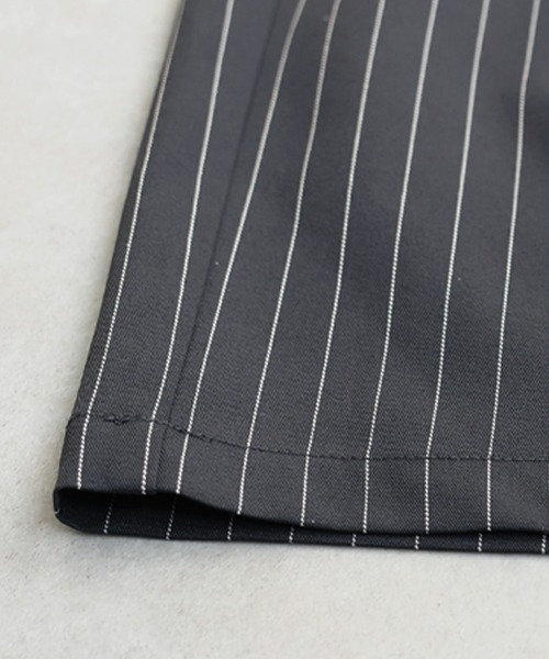 antiqua(アンティカ)の「ストライプ柄 ワイド パンツ(その他パンツ・レディース・ダークグレー/ネイビー・LARGE/MEDIUM)」の14枚目の写真