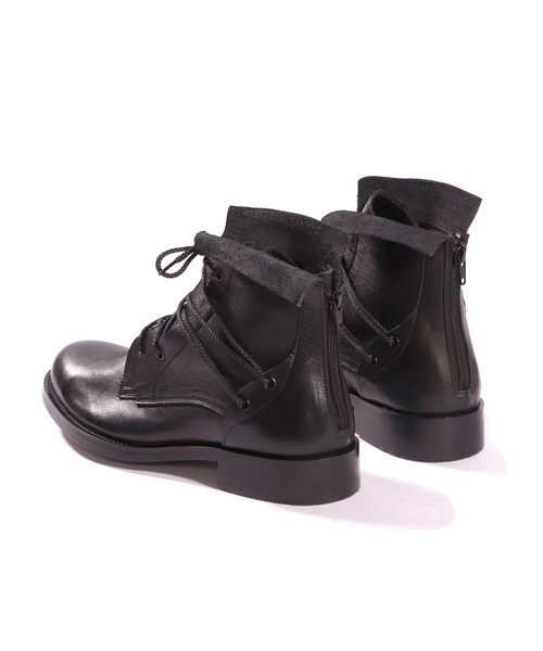 セール】ドレープレースアップブーツ whoop-de-doo/フープディドゥ