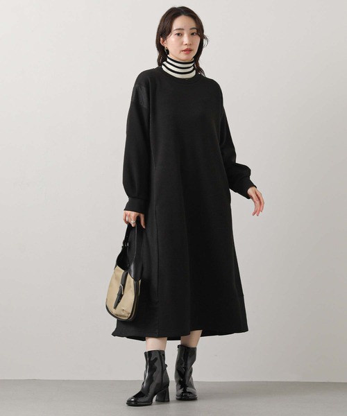 Gready Brilliant(グレディブリリアン)の「デニムドッキングワンピース(ワンピース・レディース・ブラック/ネイビー・38)」の3枚目の写真
