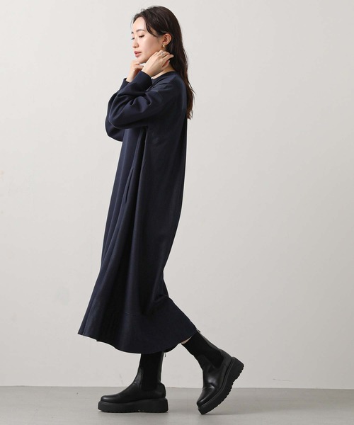Gready Brilliant(グレディブリリアン)の「デニムドッキングワンピース(ワンピース・レディース・ブラック/ネイビー・38)」の10枚目の写真