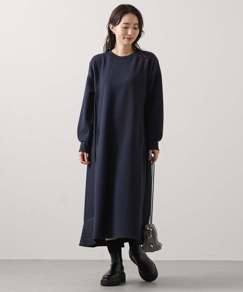 Gready Brilliant(グレディブリリアン)の「デニムドッキングワンピース(ワンピース・レディース・ブラック/ネイビー・38)」の12枚目の写真