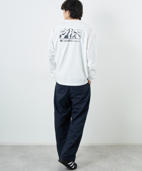 Columbia（コロンビア）の「【WEB限定】[Columbia/コロンビア] LOMA VISTA グラフィック バックプリント ロンT（Tシャツ/カットソー・レディース・ブラック/ホワイト/ダークブラウン/ネイビー・L/M/S）」の16枚目の写真