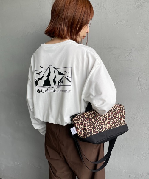 Columbia（コロンビア）の「【WEB限定】[Columbia/コロンビア] LOMA VISTA グラフィック バックプリント ロンT（Tシャツ/カットソー・レディース・ブラック/ホワイト/ダークブラウン/ネイビー・L/M/S）」の21枚目の写真