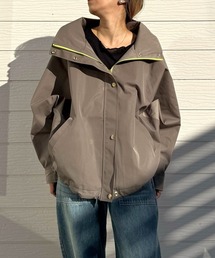 Q | ドルマンリラックスブルゾン(マウンテンパーカー)