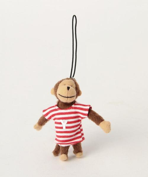 UNITED ARROWS（ユナイテッドアローズ）の「UA イニシャルモンキー 2（スマホグッズ・ネイビー/レッド・S/R/K/A/Y/M）」の4枚目の写真