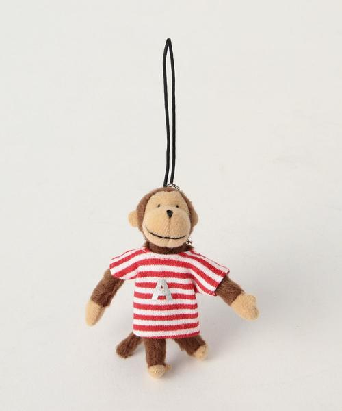 UNITED ARROWS（ユナイテッドアローズ）の「UA イニシャルモンキー 2（スマホグッズ・ネイビー/レッド・S/R/K/A/Y/M）」の3枚目の写真