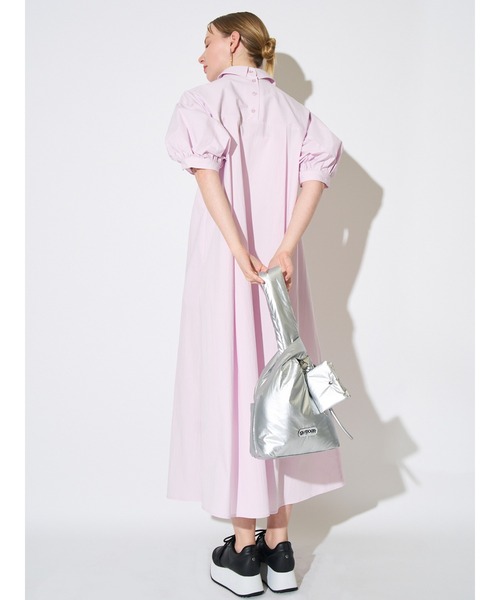 OUTDOOR PRODUCTS（アウトドアプロダクツ）の「【OUTDOOR PRODUCTS×ELLENDEEK別注】パディングマルシェバッグ（ハンドバッグ・レディース・ミント/シルバー・FREE）」の6枚目の写真