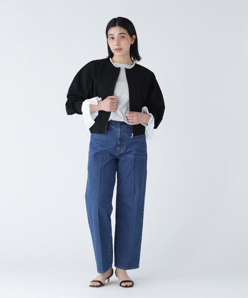 NAVYNAVY(ネイビーネイビー)の「【好きを着て気分が上がる】ベルスリーブの袖が取り外せるロンT(Tシャツ/カットソー・レディース・オフホワイト/ホワイト系その他/ネイビー・FREE)」の7枚目の写真