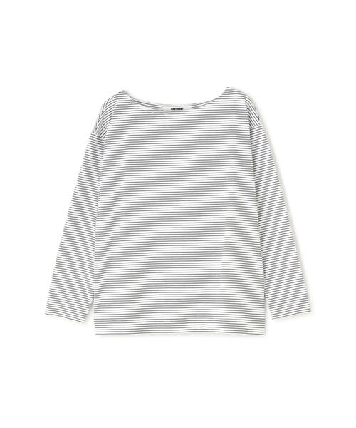 NAVYNAVY(ネイビーネイビー)の「【好きを着て気分が上がる】ベルスリーブの袖が取り外せるロンT(Tシャツ/カットソー・レディース・オフホワイト/ホワイト系その他/ネイビー・FREE)」の9枚目の写真