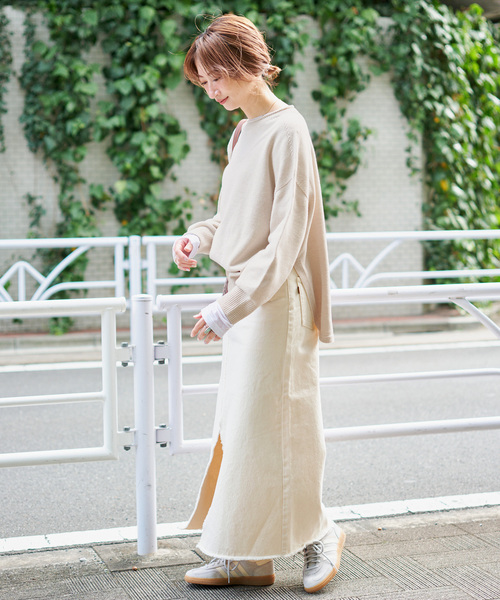 スピックアンドスパンSpick&Spanリボンヤーンクルーネックニット 楽天市場】スピックアンドスパン ニットの通販