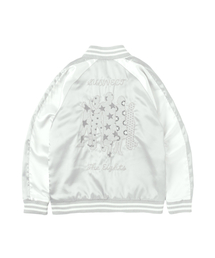 SUNNECT（ソネクト）の「CREW Sukajan - Light Grey（MA-1）」