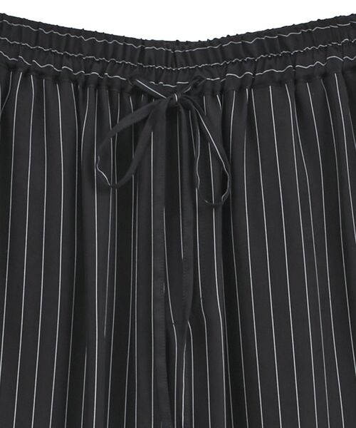 GARAGE OF GOOD CLOTHING(ガレージオブグッドクロージング)の「ストライプドロストストレートパンツ(その他パンツ・レディース・ブラウン/ブラック・FREE)」の9枚目の写真