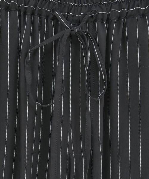 GARAGE OF GOOD CLOTHING(ガレージオブグッドクロージング)の「ストライプドロストストレートパンツ(その他パンツ・レディース・ブラウン/ブラック・FREE)」の11枚目の写真