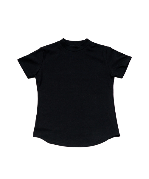 PHERMENON(フェルメノン)の「マッスルフィットモックネック半袖Tシャツ - ブラック(Tシャツ/カットソー・メンズ・その他・1/2/3)」の5枚目の写真