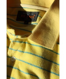 BEAMS PLUS | Pile Polo Stripe(ポロシャツ)
