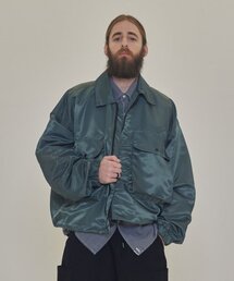 CARGOBROS（カーゴブロス）の「CBポケット春用ボンバージャケット（カーキ）（MA-1）」