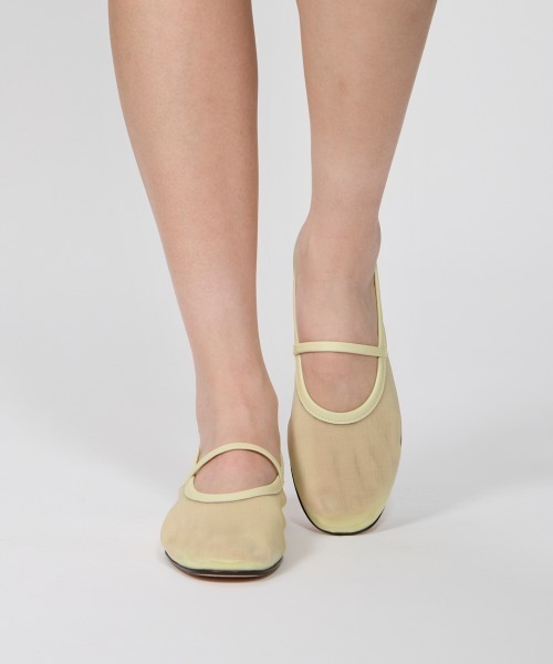 PELLICO SUNNY（ペリーコサニー）の「DOLIA メッシュ バレエシューズ 1.0cm YELLOW（バレエシューズ・レディース・イエロー・35/36/37/38）」の6枚目の写真
