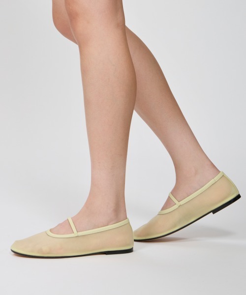 PELLICO SUNNY（ペリーコサニー）の「DOLIA メッシュ バレエシューズ 1.0cm YELLOW（バレエシューズ・レディース・イエロー・35/36/37/38）」の5枚目の写真